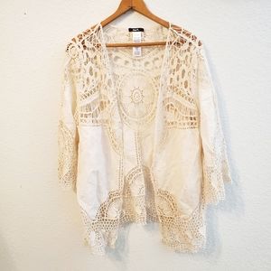 Mark. | Boho Crochet Kimono | XL